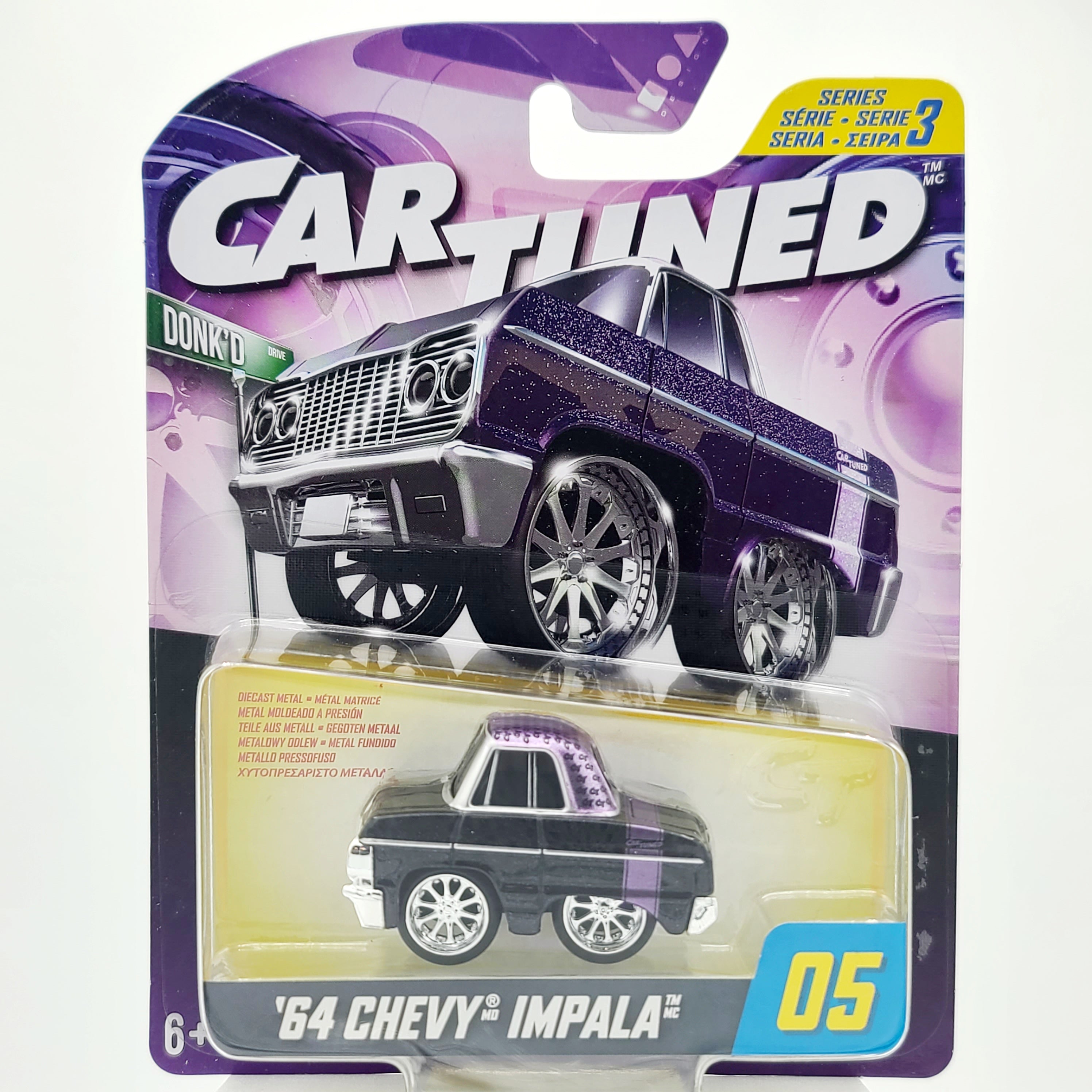 MGA Car Tuned '64 Chevy Impala #05 (2025 Hobby Series 3 - Donk'D)